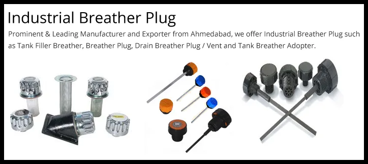 Industrial Breather Plug Manufacturer